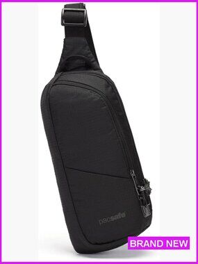 Anti Theft Sling Pack Crossbody Bag Travel Security Lightweight Polyester